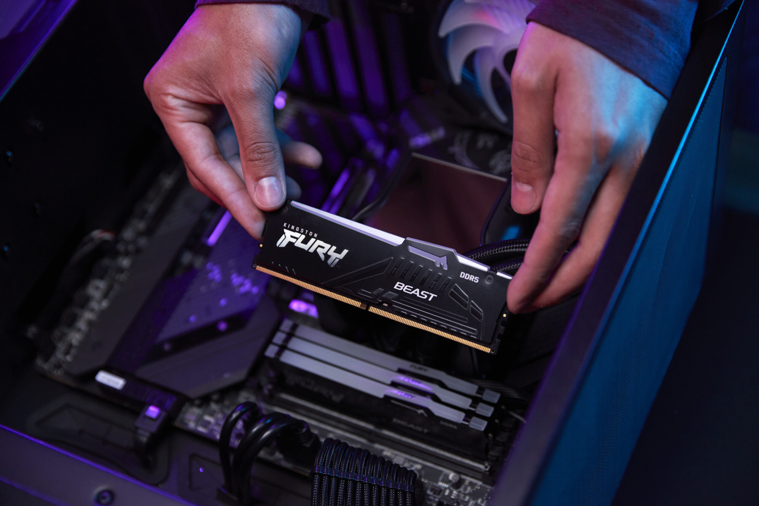 Kingston Technology FURY Beast 64GB 6000MT/s DDR5 CL36 DIMM (set van 2) RGB - Afbeelding 14