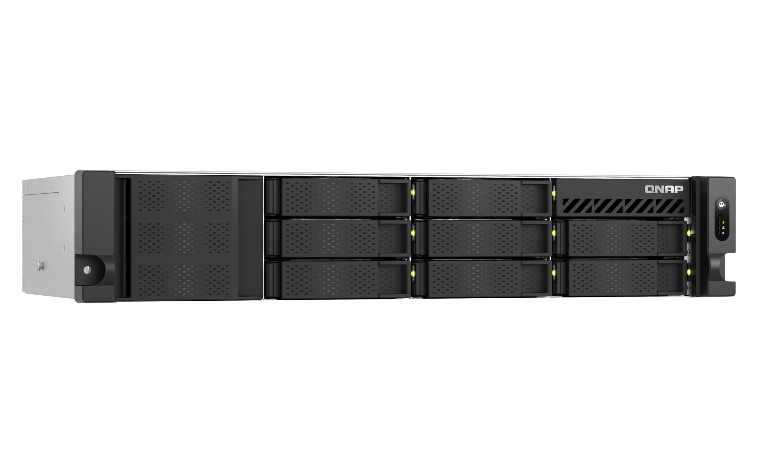 QNAP TS-855EU-8G data-opslag-server NAS Rack (2U) Intel Atom® C5125 8 GB DDR4 0 TB QuTS hero Zwart - Afbeelding 5
