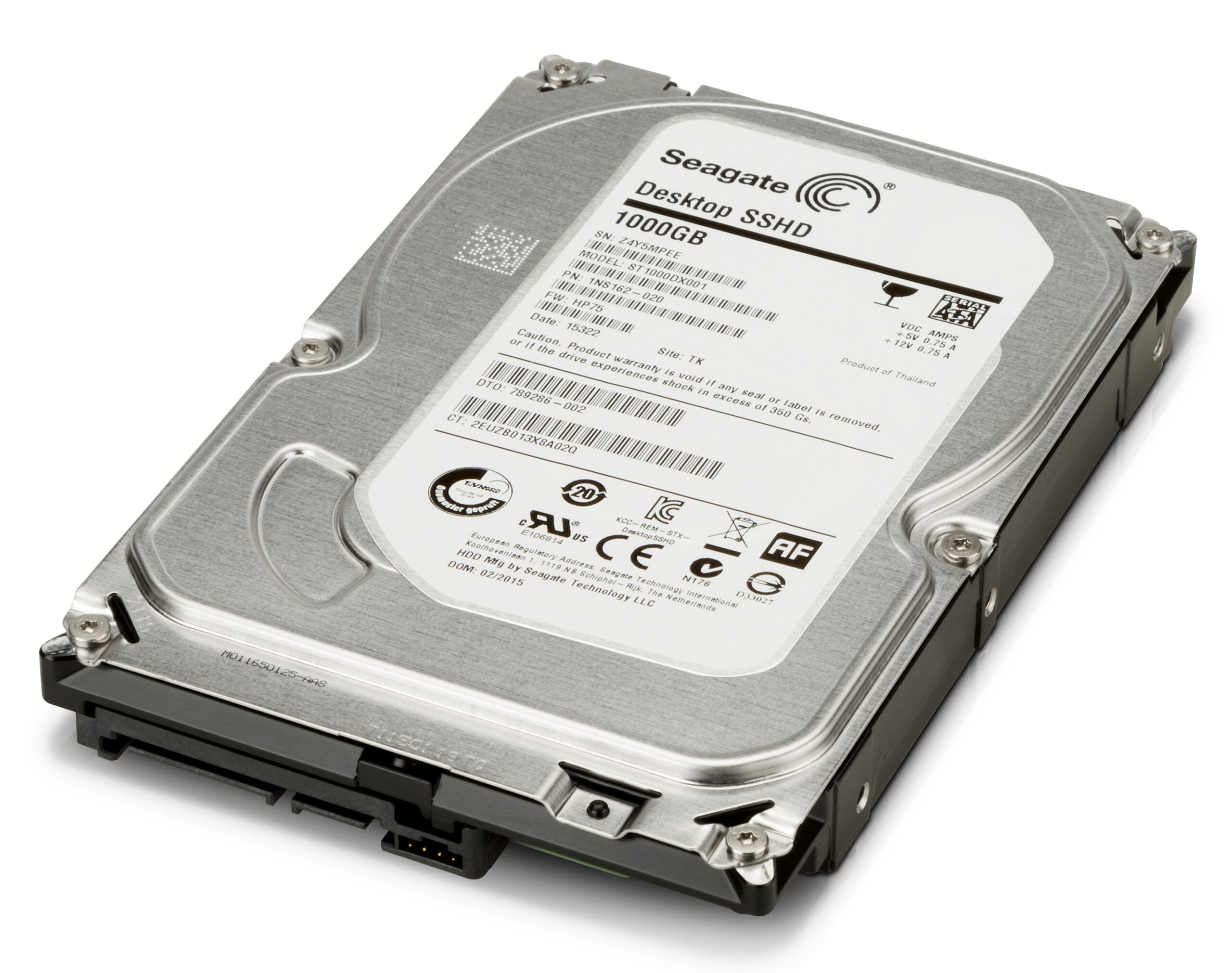 HP 1-TB SATA 6-Gb/sec 7200 vaste schijf - Afbeelding 2