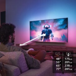 Philips 77OLED76012 195,6 cm (77") 4K Ultra HD Smart TV Wifi Zwart - Afbeelding 12