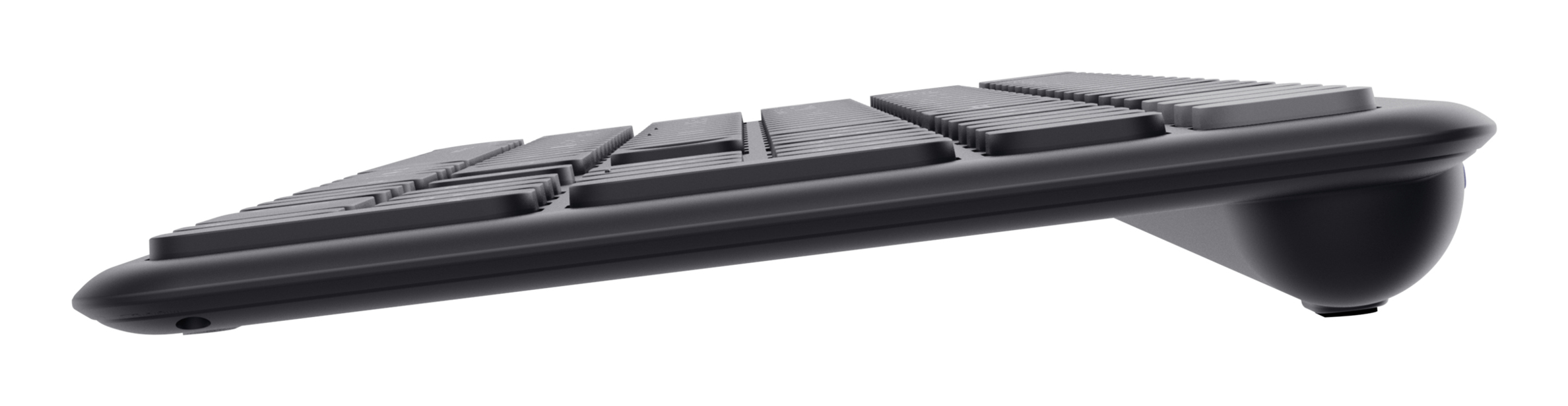 Trust Vaiya Draadloos Toetsenbord - Multi-device toetsenbord – QWERTY US-indeling – USB en Bluetooth – Zwart - Afbeelding 5
