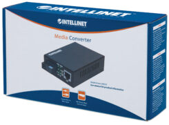 Intellinet 510547 netwerk media converter 100 Mbit/s Single-mode Zwart - Afbeelding 8