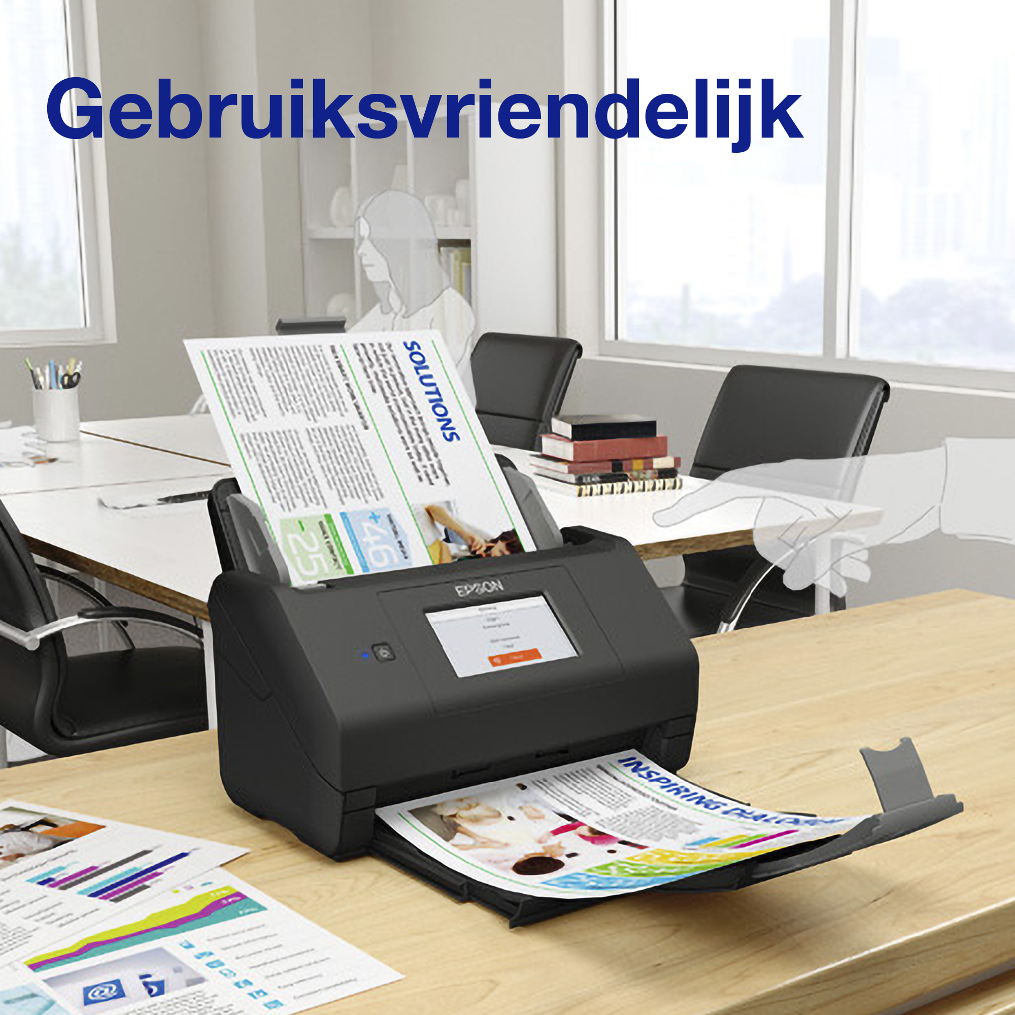 Epson WorkForce ES-580W, A4 automatische duplexscanner met Wi-Fi en gebruiksvriendelijk touchscreen - Afbeelding 27