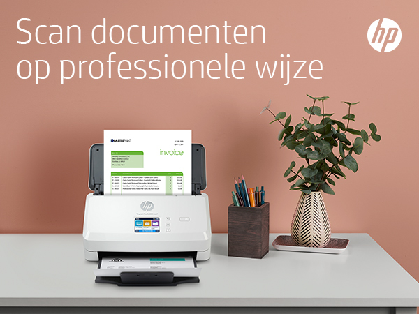 HP Scanjet Pro N4000 snw1 Sheet-feed Scanner Paginascanner 600 x 600 DPI A4 Zwart, Wit - Afbeelding 9