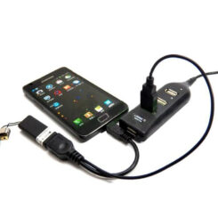 Techly 0.3m USB 2.0 A M/F - Micro USB 2.0 M USB-kabel 0,3 m USB A USB A/Micro-USB B Zwart - Afbeelding 7