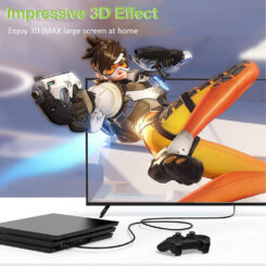 Techly ICOC HDMI2-4-EXT018 HDMI kabel 1,8 m HDMI Type A (Standaard) Zwart - Afbeelding 9
