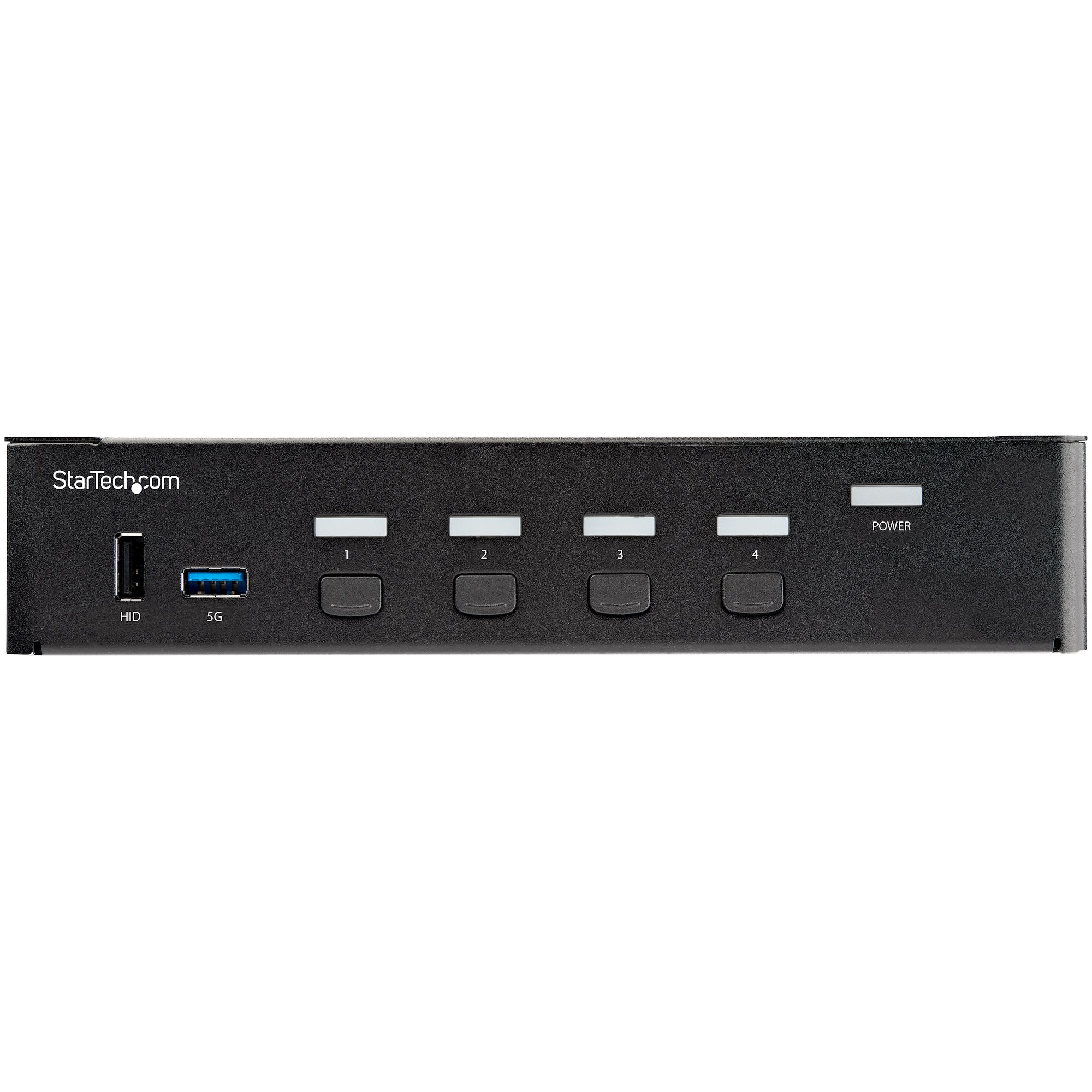 StarTech.com 4 Port Single Monitor KVM HDMI Switch, 4K 60Hz Ultra HD HDR, Desktop Hub 4K HDMI 2.0 KVM Schakelaar met 2x USB 3.0 (5Gbps) & 4x USB 2.0 HID, Audio, Hotkey Switching, TAA - Afbeelding 4
