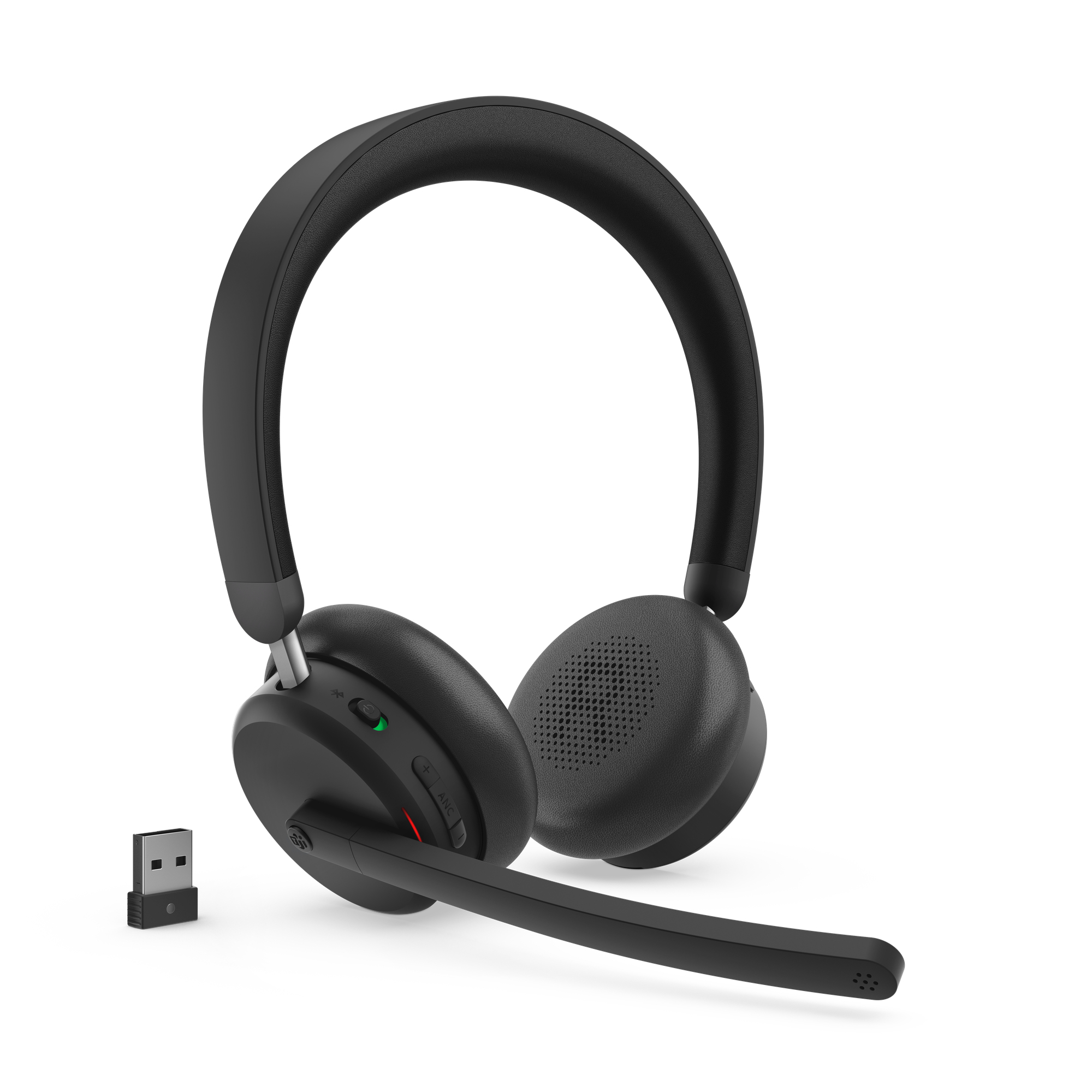 Lenovo ANC Headset 6550 Draadloos Hoofdband Kantoor/callcenter USB Type-C Bluetooth Zwart - Afbeelding 5