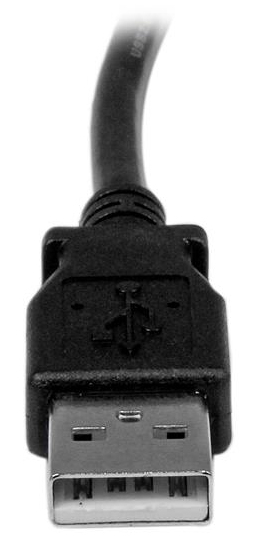 StarTech.com 3 m USB 2.0 A naar rechtshoekige B-kabel M/M - Afbeelding 4