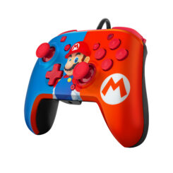 PDP REMATCH: Power Pose Mario Blauw, Rood USB Gamepad Analoog/digitaal Nintendo Switch, Nintendo Switch OLED - Afbeelding 3