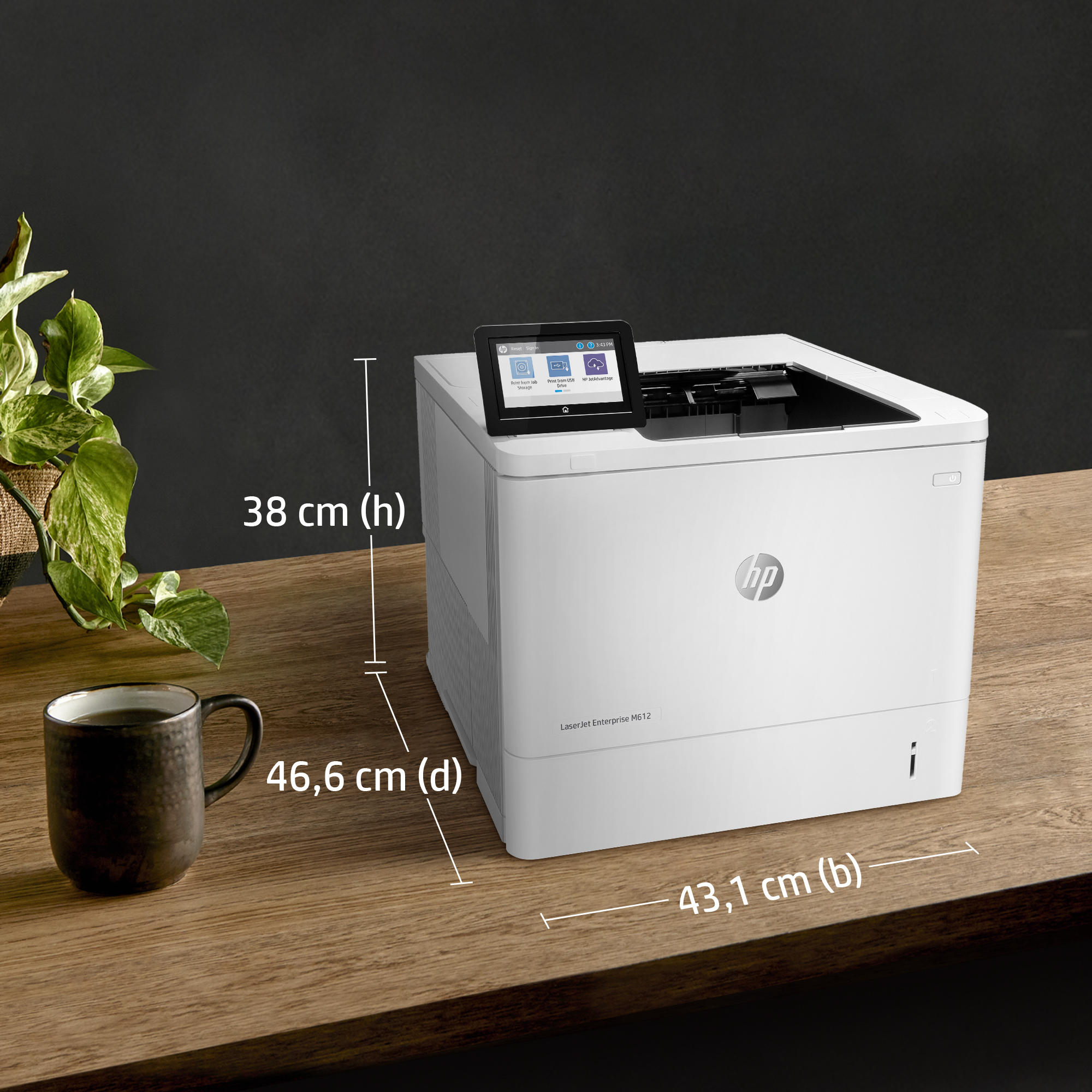 HP LaserJet Enterprise M612dn - Afbeelding 11