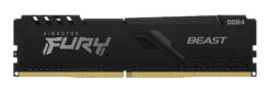 Kingston Technology FURY Beast 8GB 3600MT/s DDR4 CL17 DIMM Black