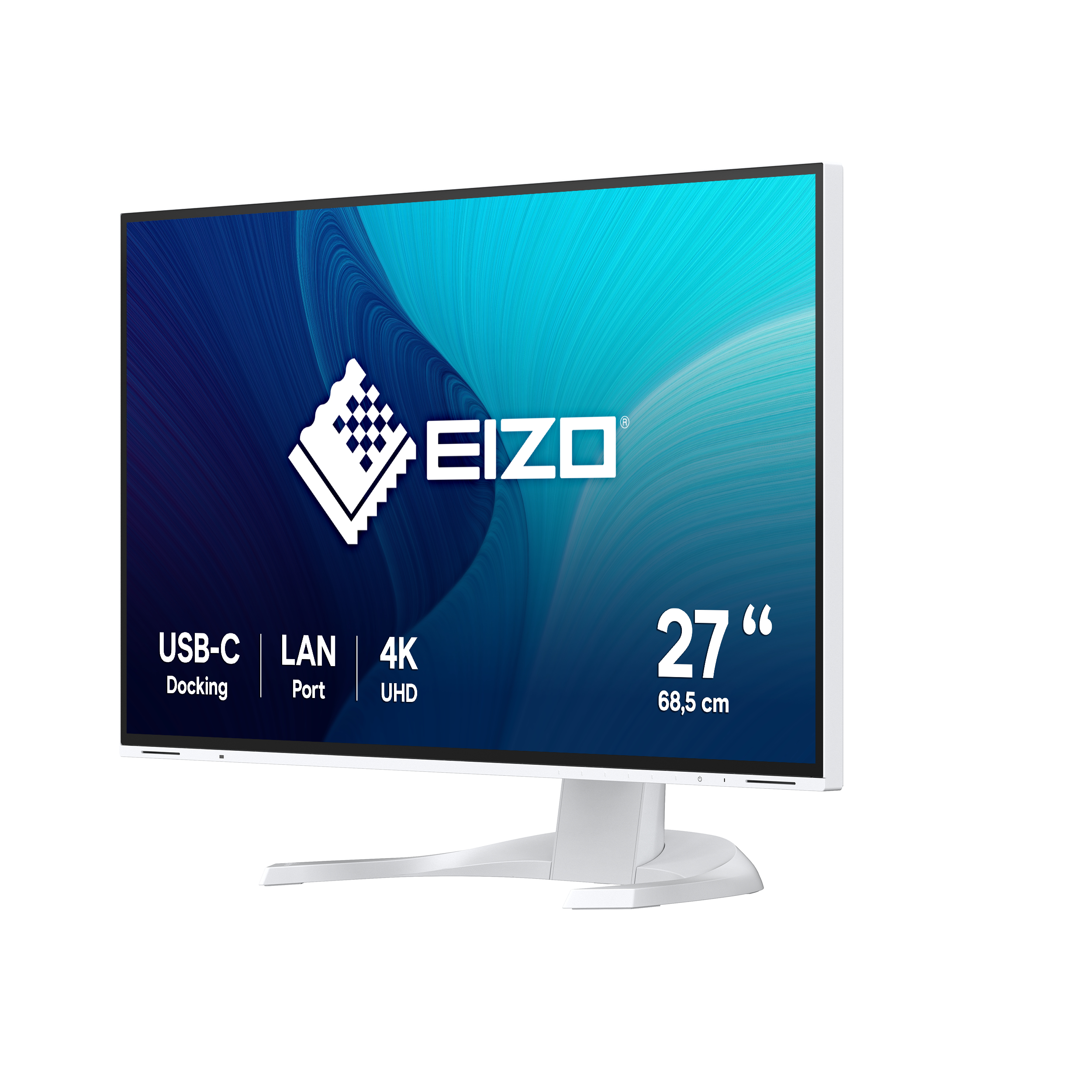 EIZO FlexScan EV2740X-WT computer monitor 68,6 cm (27") 3840 x 2160 Pixels 4K Ultra HD LCD Wit - Afbeelding 3