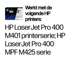 HP 80X originele high-capacity zwarte LaserJet tonercartridge - Afbeelding 3
