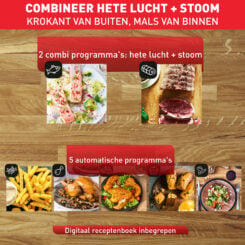 Tefal Easy Fry Grill & Steam FW2018 Air fryer 3-in-1 - 7 programma's - 6,9 L - Afbeelding 18