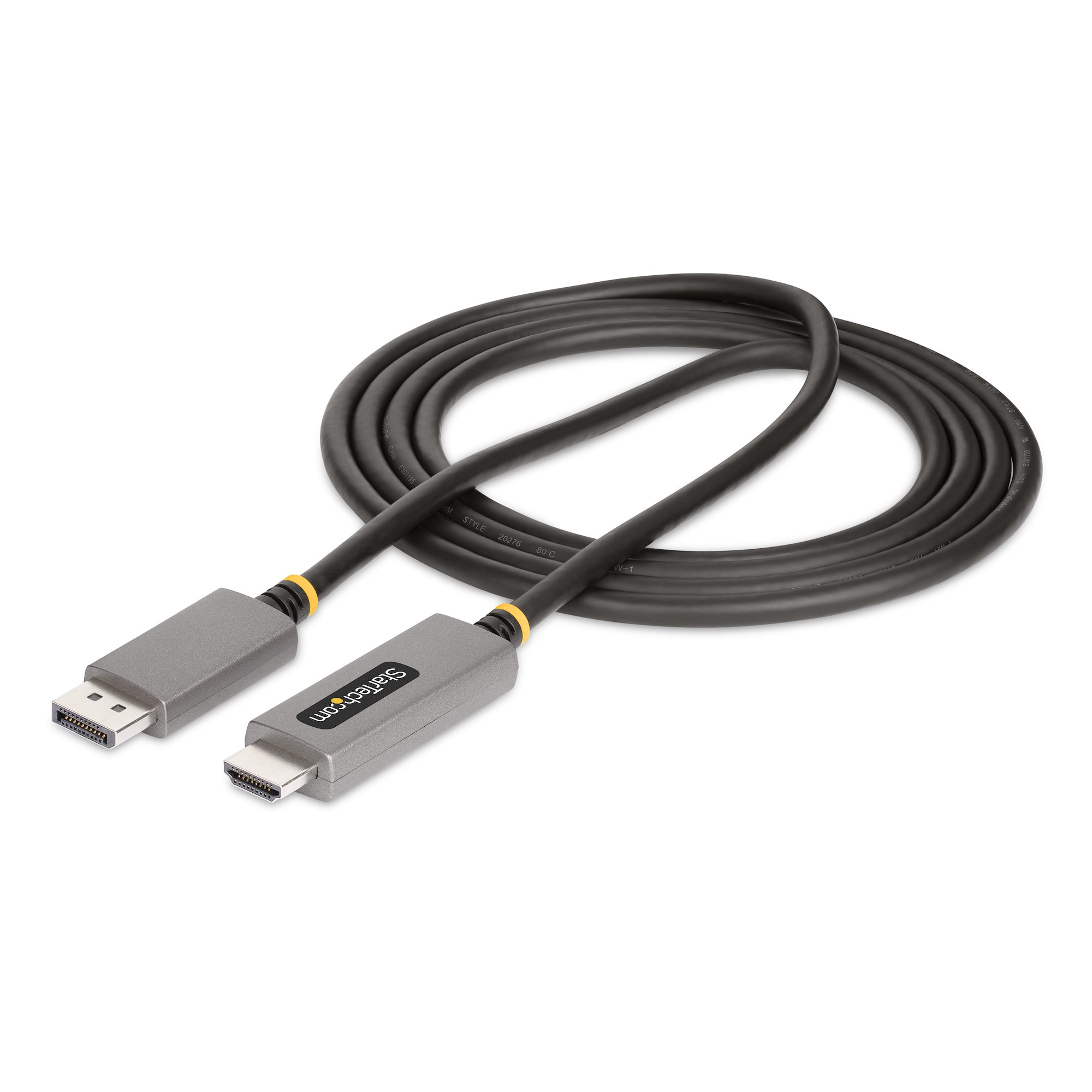 StarTech.com 2m DisplayPort naar HDMI Adapter Kabel, 8K 60Hz, 4K 144Hz, HDR10, Actieve DP 1.4 naar HDMI 2.1 Video Converter, DisplayPort Desktop naar HDMI Monitor, M/M, DisplayPort naar HDMI Dongle - Afbeelding 7