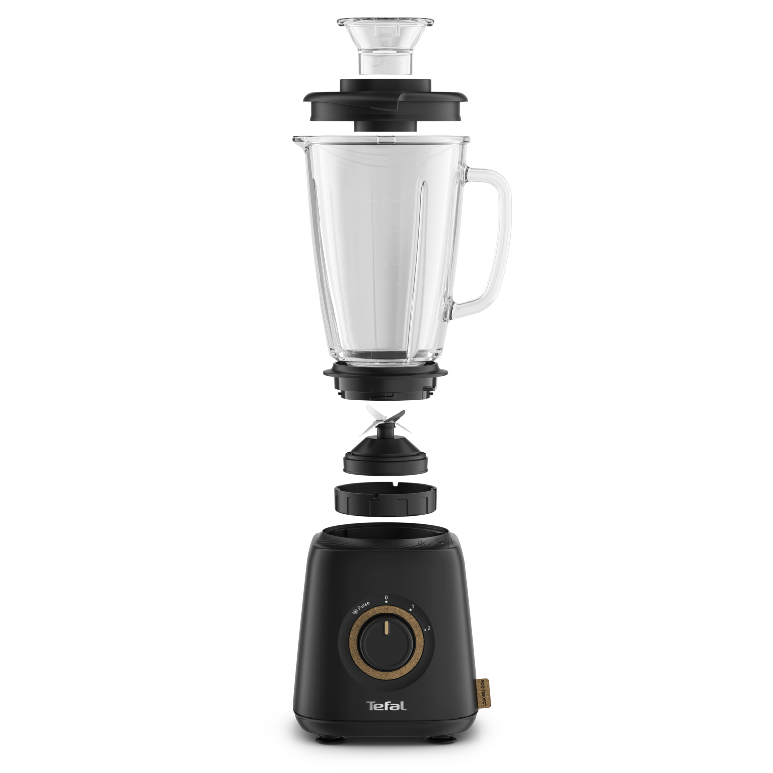 Tefal Eco Respect Intention BL46EN Blender - 2 snelheden - 800 W - 1,25 L - Afbeelding 4