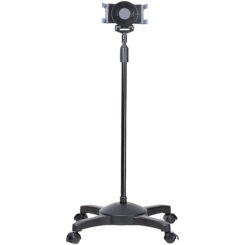 StarTech.com Mobiele Tablet Standaard met Vergrendelbare Wielen - Verstelbare Hoogte - Universele Vloerstandaard voor Tablets van 7 tot 11 inch, Draagbare Tablet Stand met Afneembare Tablethouder - Afbeelding 2