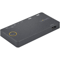 StarTech.com 2 Port Hybride USB-A + HDMI & USB-C KVM Switch - Enkele 4K 60Hz HDMI 2.0 Monitor - Compacte Desktop en/of Laptop HDMI KVM Switch - USB Bus Powered - Thunderbolt 3 Compatibel - Afbeelding 5