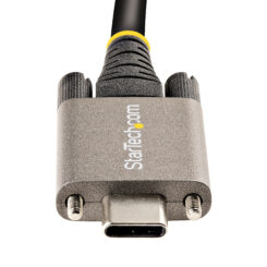 StarTech.com 1m USB-C Kabel, Vergrendelbaar met Zijschroef, USB 10Gbps, 100W (5A) Power Delivery, 8K 60Hz / 4K 144Hz DP Alt Mode, USB-IF Gecertificeerd - Thunderbolt Compatibel - Afbeelding 10