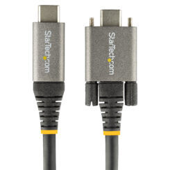 StarTech.com 1m USB-C Kabel, Vergrendelbaar met Zijschroef, USB 10Gbps, 100W (5A) Power Delivery, 8K 60Hz / 4K 144Hz DP Alt Mode, USB-IF Gecertificeerd - Thunderbolt Compatibel - Afbeelding 6