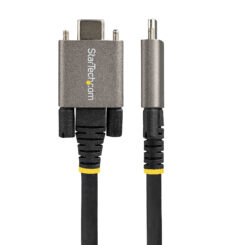 StarTech.com 1m USB-C Kabel, Vergrendelbaar met Zijschroef, USB 10Gbps, 100W (5A) Power Delivery, 8K 60Hz / 4K 144Hz DP Alt Mode, USB-IF Gecertificeerd - Thunderbolt Compatibel - Afbeelding 4