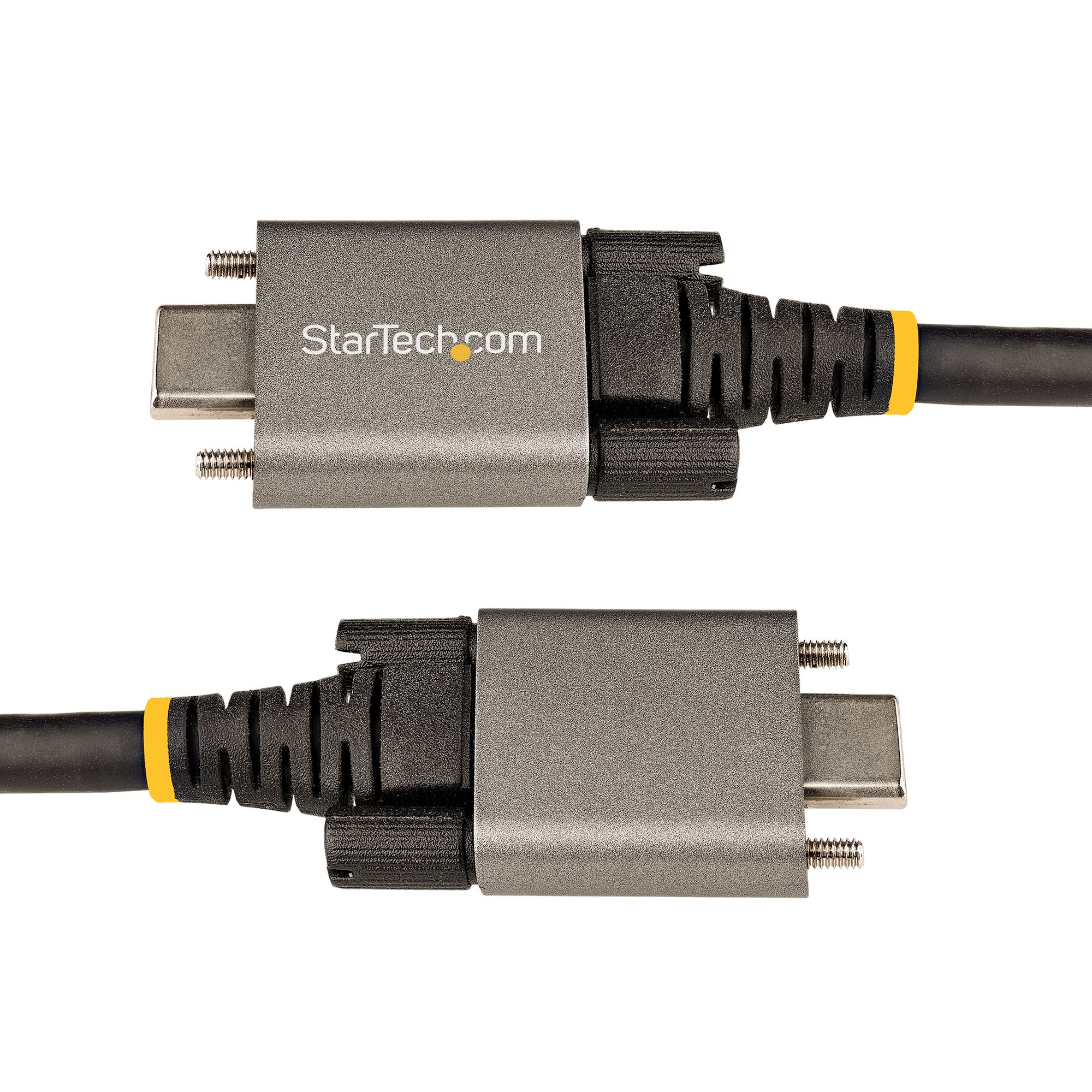 StarTech.com 1m USB-C Kabel, Vergrendelbaar met Zijschroef, USB 10Gbps, 100W (5A) Power Delivery, 8K 60Hz / 4K 144Hz DP Alt Mode, USB-IF Gecertificeerd - Thunderbolt Compatibel - Afbeelding 5