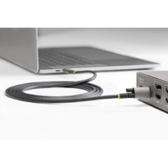 StarTech.com 50cm USB-C Kabel, Vergrendelbaar met Topschroef, USB 10Gbps, 100W (5A) Power Delivery, 8K 60Hz / 4K 144Hz DP Alt Mode - Thunderbolt Compatibel - Afbeelding 9