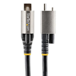 StarTech.com 50cm USB-C Kabel, Vergrendelbaar met Topschroef, USB 10Gbps, 100W (5A) Power Delivery, 8K 60Hz / 4K 144Hz DP Alt Mode - Thunderbolt Compatibel - Afbeelding 4