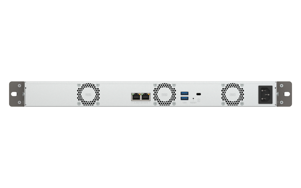 QNAP TS-433eU NAS Rack (1U) Cortex-A Cortex-A55 4 GB 0 TB QNAP Turbo System Zwart - Afbeelding 4