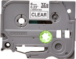Brother TZE-111 labelprinter-tape Zwart op zilver - Afbeelding 3