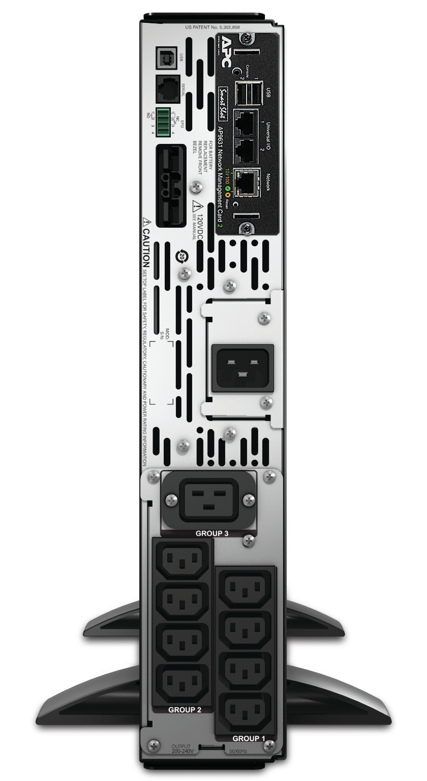 APC Smart-UPS X SMX3000RMHV2UNC - 8x C13, 1x C19 uitgang, USB, 3000VA, uitbreidbare runtime, NMC - Afbeelding 5