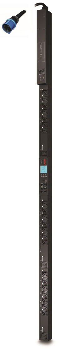 APC Rack PDU AP8653 - Switched & Metered-by-Outlet, 0U, 32A, 230V, (21x) C13 & (3x) C19, IEC 309 32A stekker - Afbeelding 2