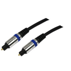 LogiLink Toslink 1.5m audio kabel 1,5 m Zwart - Afbeelding 2