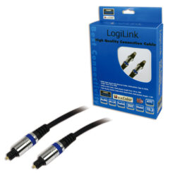 LogiLink Toslink 1.5m audio kabel 1,5 m Zwart - Afbeelding 3