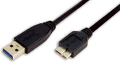 LogiLink 3m USB 3.0 USB-kabel USB 3.2 Gen 1 (3.1 Gen 1) USB A Micro-USB B 5 Gbit/s Zwart