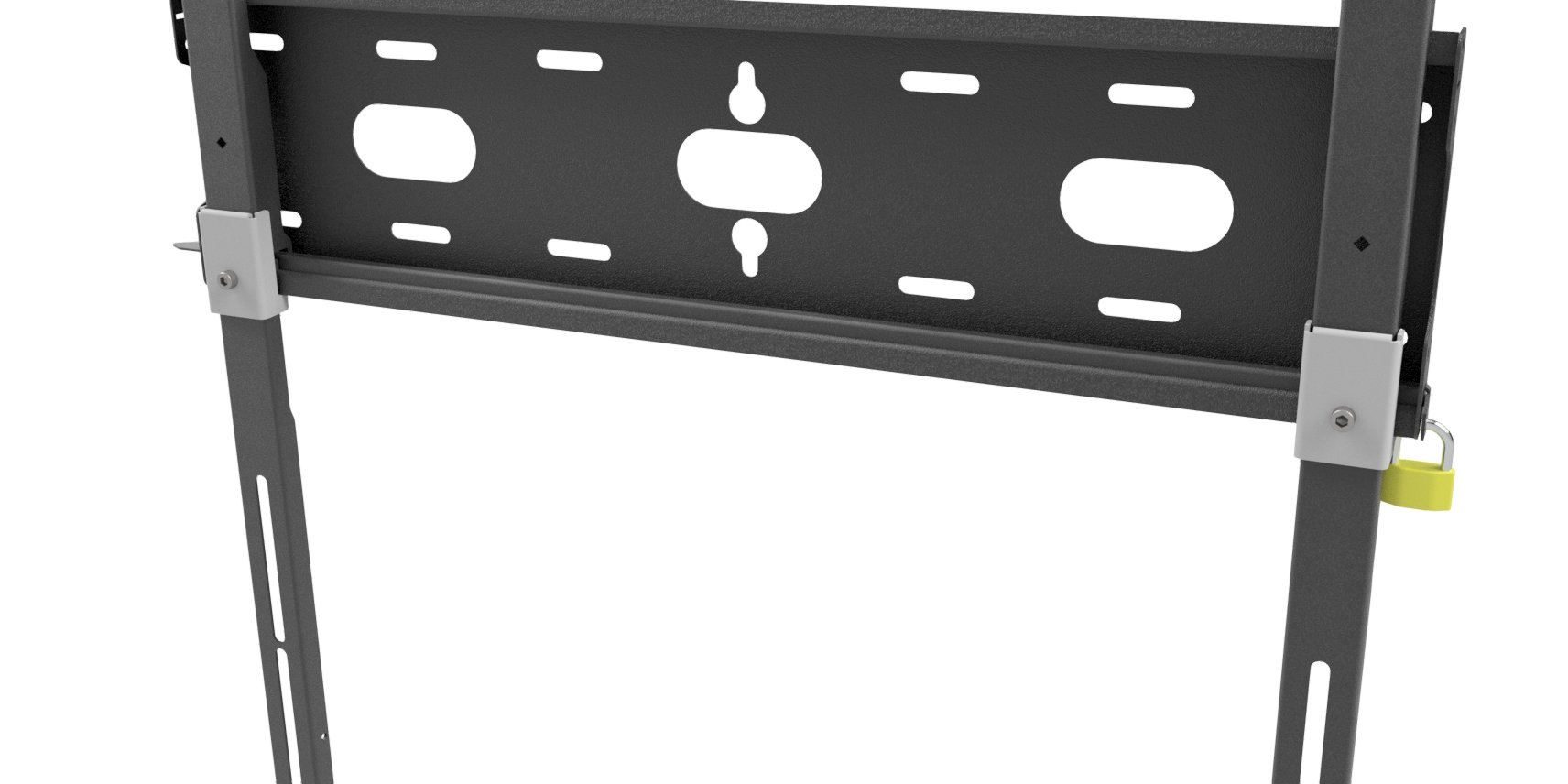 iiyama MD-WM60150 flat panel bureau steun 2,67 m (105") Muur Zwart - Afbeelding 4