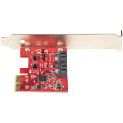 StarTech.com SATA PCIe Kaart - 2 Port PCIe SATA Uitbreidingskaart - 6Gbps - Full/Low Profile - PCI Express naar SATA Adapter/Controller - ASM1062R SATA RAID - PCIe naar SATA Converter - Afbeelding 5