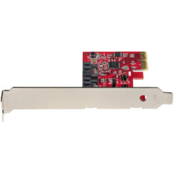 StarTech.com SATA PCIe Kaart - 2 Port PCIe SATA Uitbreidingskaart - 6Gbps - Full/Low Profile - PCI Express naar SATA Adapter/Controller - ASM1062R SATA RAID - PCIe naar SATA Converter - Afbeelding 4