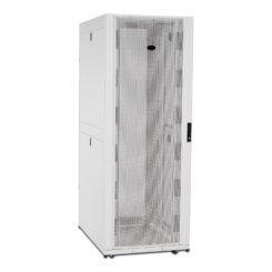APC NetShelter SX 42U 750mm brede x 1070mm diepe behuizing met zijden, wit - Afbeelding 2