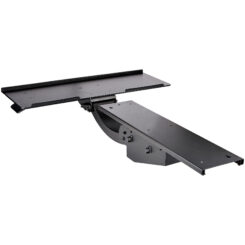 StarTech.com Uitschuifbare Bureau Toetsenbordlade, Full Motion Keyboard en Mouse Tray met Verstelbare Hoogte, 25 x 65cm Plateau, Ergonomisch Bureaublad voor Toetsenbord met Muismat en Polssteun - Afbeelding 3