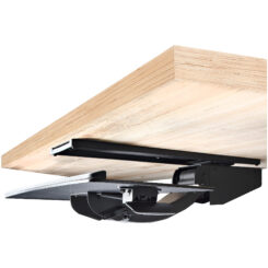 StarTech.com Uitschuifbare Bureau Toetsenbordlade, Full Motion Keyboard en Mouse Tray met Verstelbare Hoogte, 25 x 65cm Plateau, Ergonomisch Bureaublad voor Toetsenbord met Muismat en Polssteun - Afbeelding 11