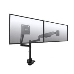 ACT Monitorarm 34" office solid pro, gasveer, paalbevestiging, 2 schermen - Afbeelding 3