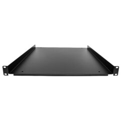 StarTech.com 1U Rack Shelf - Universele 19 inch Server Rack Plank/Lade voor AV/Data/Netwerk Apparatuur – Cantilever/Uitkragende Ligger – Duurzaam Ontwerp – Max. 25kg - Diepte 50 cm (20”) - Afbeelding 4