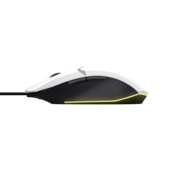 Trust GXT 109W Felox Gaming Muis - Bedrade gamingmuis – 6 programmeerbare knoppen – 6400 DPI – Wit - Afbeelding 6