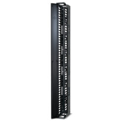 APC Veelzijdige, verticale kabelgeleider voor racks met 2 of 4 staanders, 84"H x 6"B, deur aan één zijde - Afbeelding 7