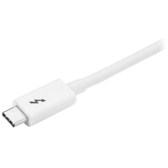 StarTech.com 2m Thunderbolt 3 Kabel, 20Gbps, 100W PD, 4K, Thunderbolt Gecertificeerd, Thunderbolt 4/USB 3.2/DisplayPort Compatibel, Wit - Afbeelding 8