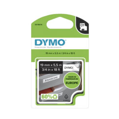 DYMO originele D1 Duurzame polyester labels | Zwarte Tekst op Wit Label | 12 mm x 5,5 m | zelfklevende etiketten voor de LabelManager labelprinter | gemaakt in Europa - Afbeelding 3