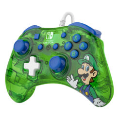 PDP Rock Candy: Luigi Lime Blauw, Groen, Doorschijnend USB Gamepad Analoog/digitaal Nintendo Switch, Nintendo Switch Lite, Nintendo Switch OLED - Afbeelding 6