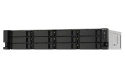 QNAP TS-1273AU-RP-8G data-opslag-server NAS Rack (2U) Ryzen Embedded V1500B 8 GB DDR4 0 TB QNAP QTS Aluminium, Zwart - Afbeelding 4